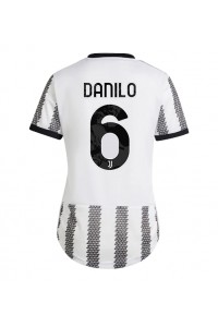 Juventus Danilo #6 Fotballdrakt Hjemme Klær Dame 2022-23 Korte ermer